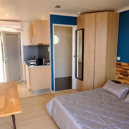Studio climatisé île naturiste du Levant Hyères Exterior foto