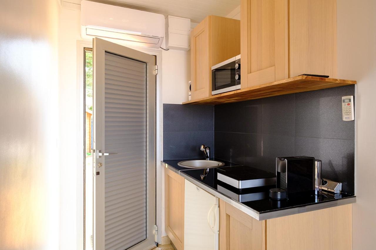 Studio climatisé île naturiste du Levant Hyères Exterior foto